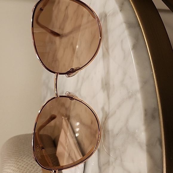 Jimmy Choo Rose Gold Sunglasses - Picture 8 of 8